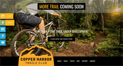Desktop Screenshot of copperharbortrails.org
